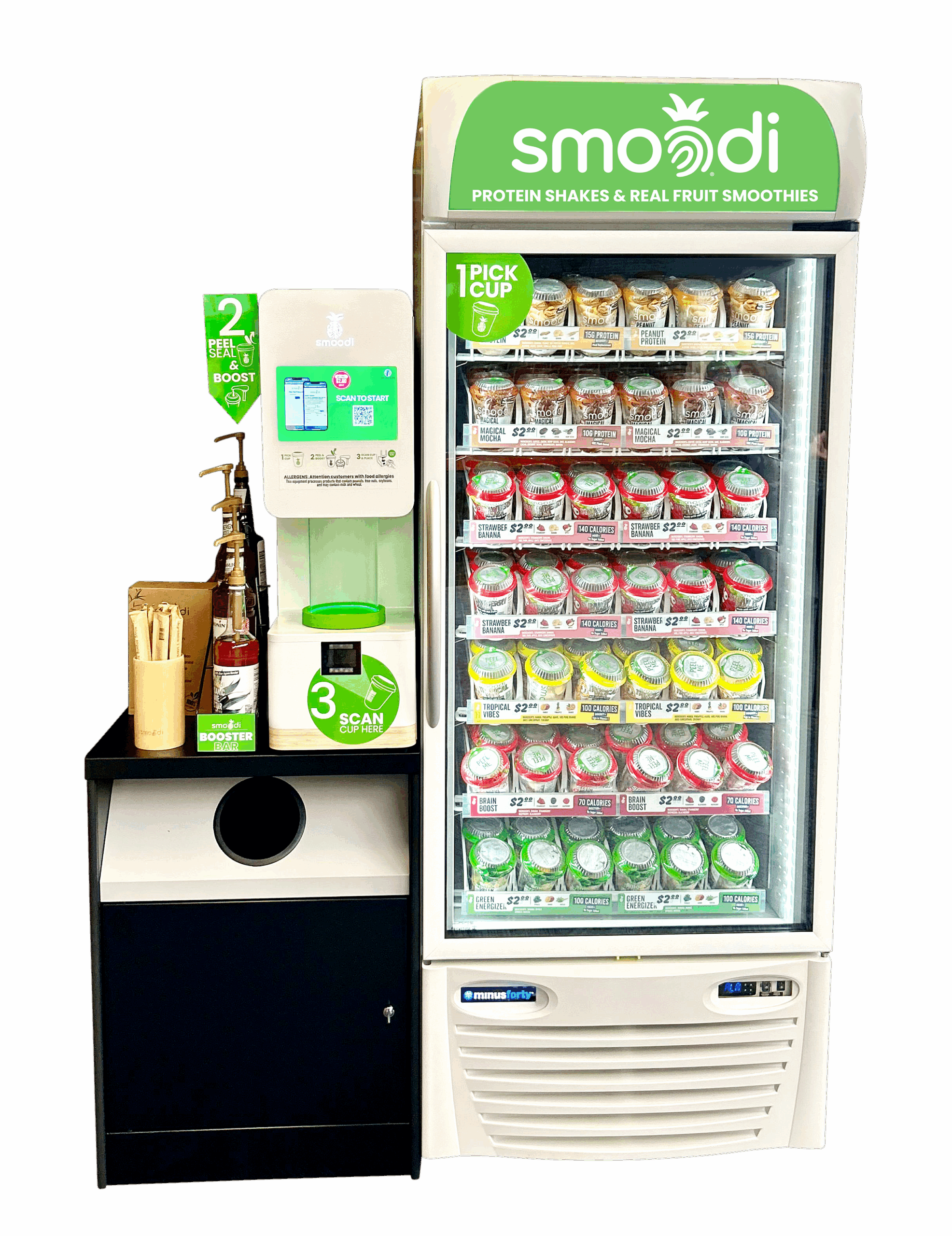 Freestanding Single Blender Bar